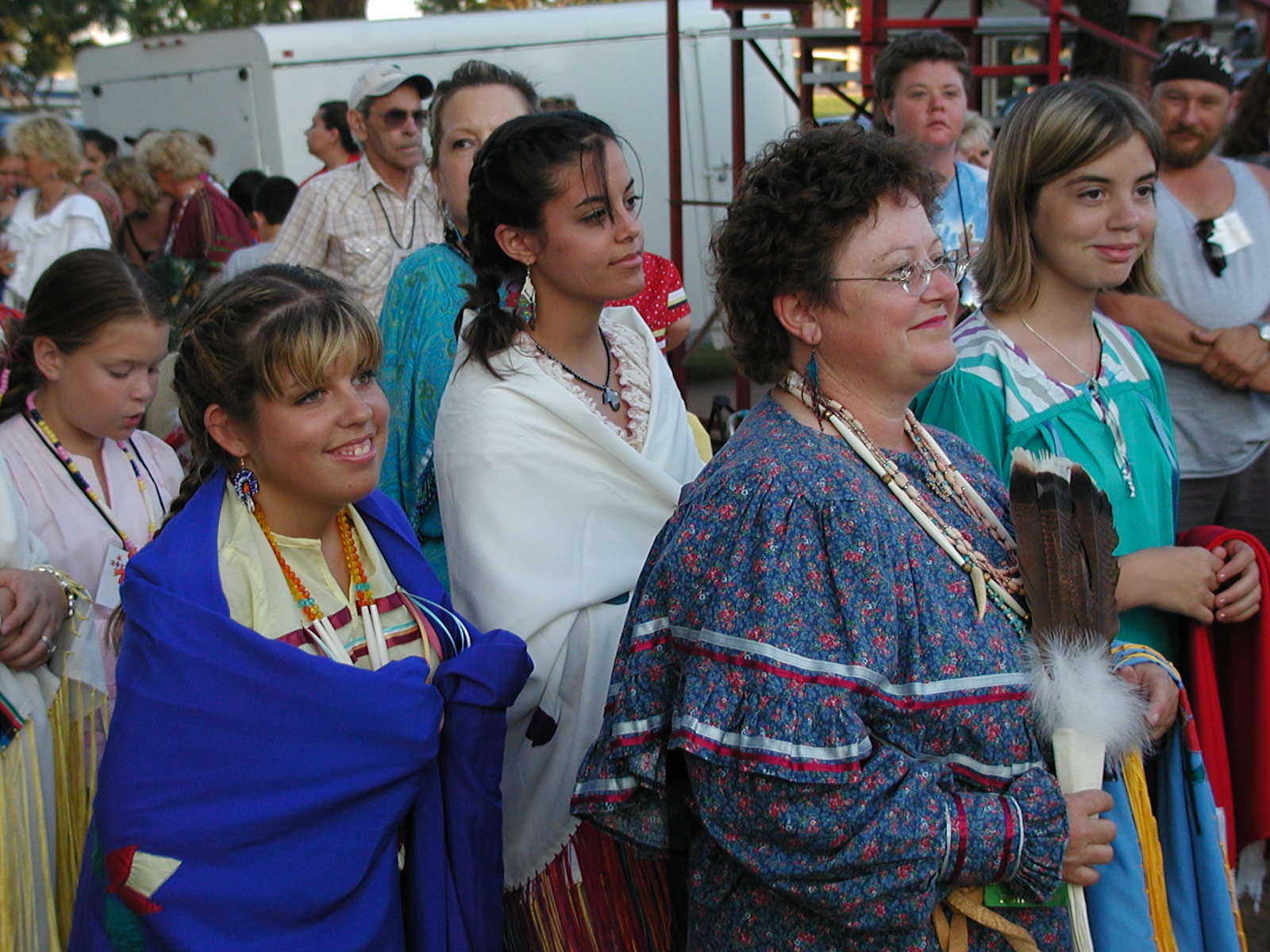 Citizen Potawatomi Nation Family Festival Grand Entry . 1999