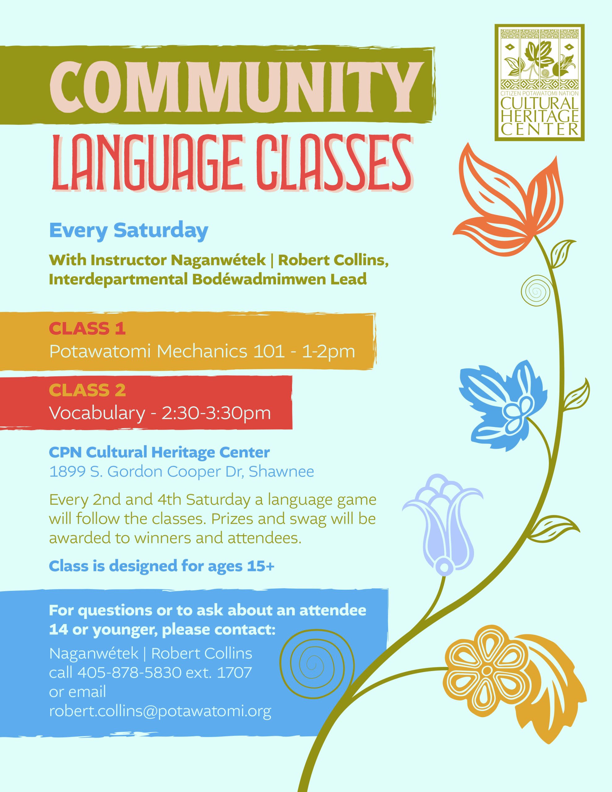 Community Language Class Edit
