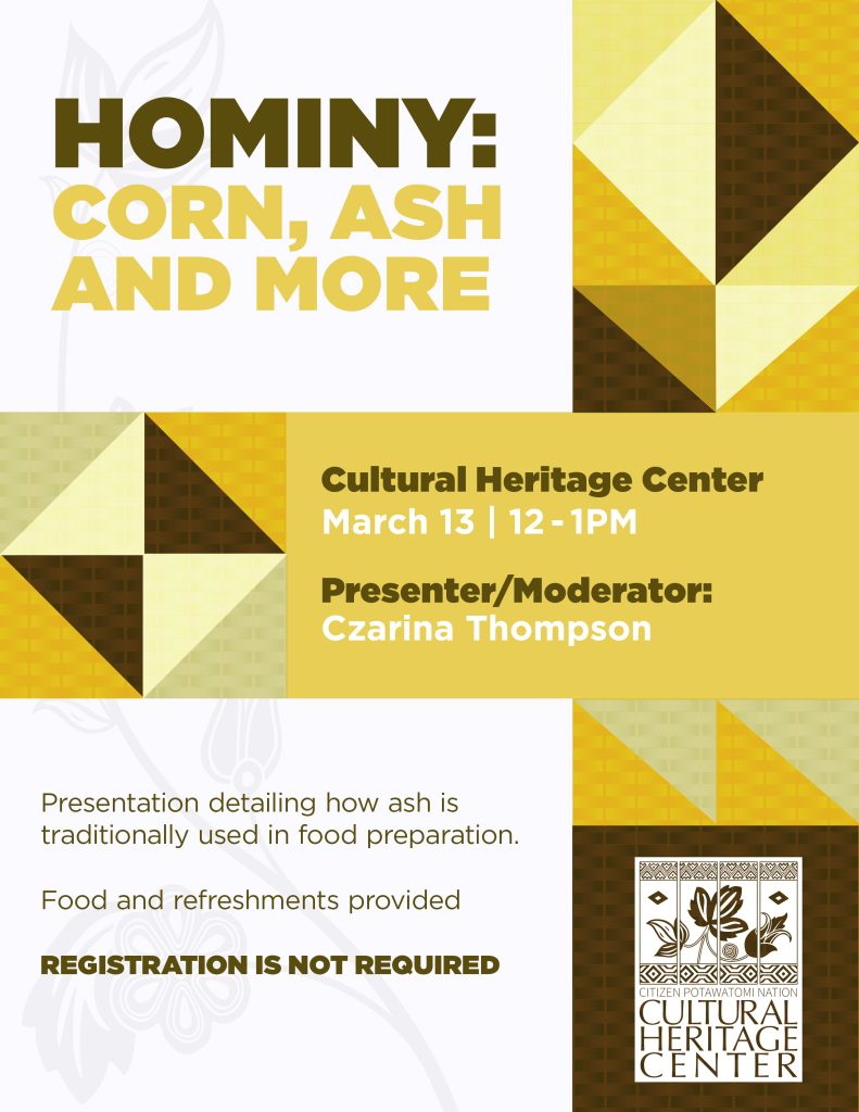 Hominy: Corn, Ash, and more