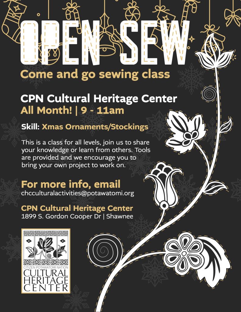 Open Sew with Skills Instruction